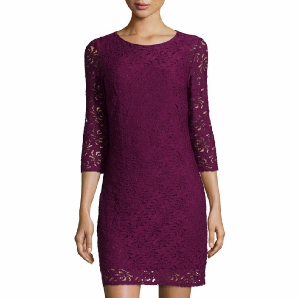 Laundry dress 4 purple